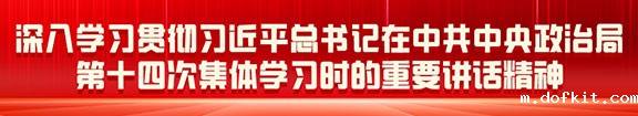 深入学习贯彻刀近平总书记在中共中央政治局第十四次集体学习时的重要讲话精神